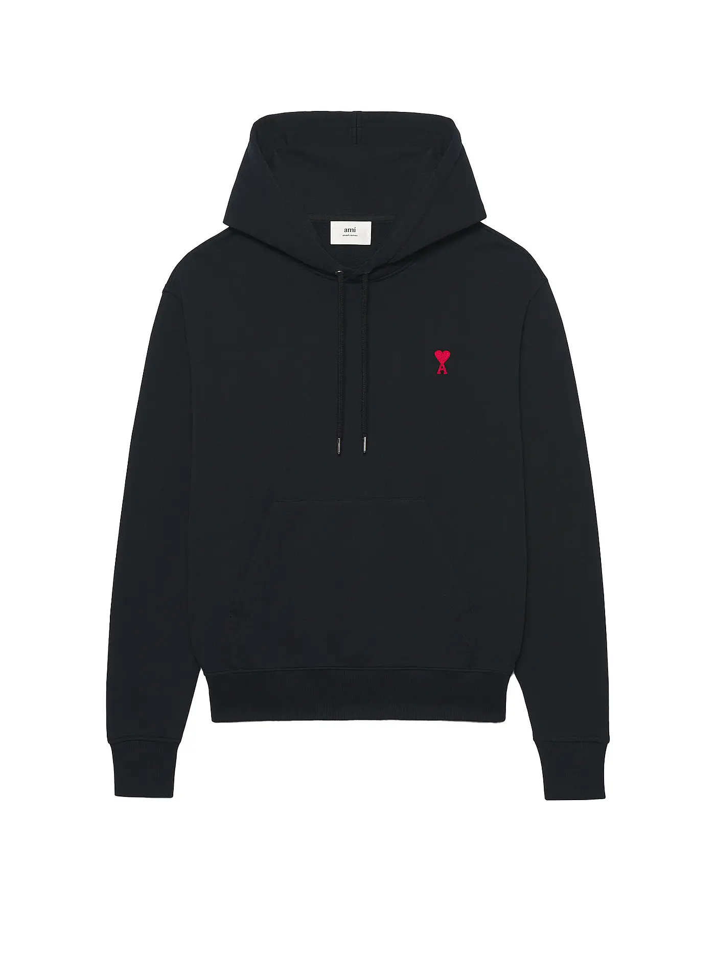 AMI PARIS | Kapuzensweater - Hoodie | schwarz